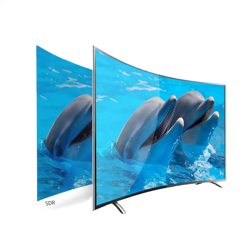 55 Inch Hot Koop Nieuwe Product Led Tv Televisie 4K Smart Tv 65 Inch Gebogen Scherm