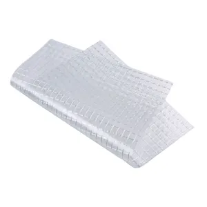 440G 1000Dx1000D 3x3 Tissu de maille en PVC transparent Rouleau de bâche transparent Tissu de maille en PVC transparent