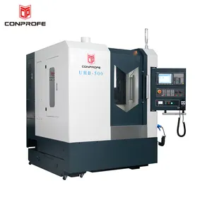 Cina Kecepatan Tinggi Yang Tepat CNC Vertikal 3 Axis Otomatis Mesin Penggilingan untuk Dijual