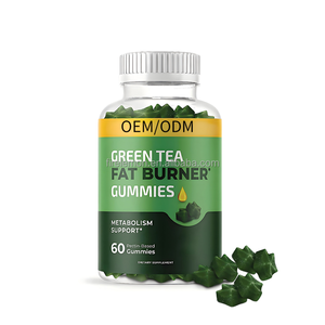 Gummies brûle-graisses au thé vert OEM/ODM, extrait de capsaïcine et d'EGCG, gestion du poids, gummies amincissants, compléments alimentaires - Product Image 1