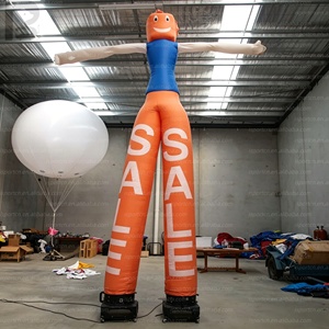 Mannequin publicitaire gonflable géant de 5 m avec logo personnalisé, <span class=keywords><strong>Air</strong></span> Dancer, Sky Dancer, Tube Man, pour exposition, à vendre - Product Image 1
