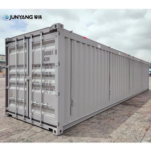 40 ft Corten Steel Open <b>Top</b> Shipping Container with Tarpaulin Cover for <b>Top</b> <b>Loading</b> - Product Image 1