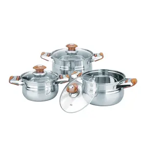 Bộ Đồ Nấu Nướng 6 Món Không Dính, Tay Nghề Tinh Tế, Đồ Dùng Nhà Bếp Chống Dính - Product Image 1