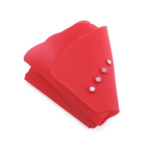 Capa de peluquería de silicona antiencrespamiento, capa para peinar el cabello, talla grande, azul y rosa, para uso en salón - Product Image 2