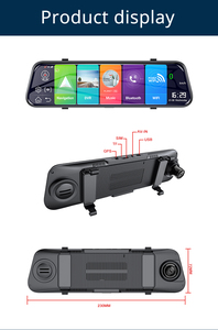 Z55-10inch Dual Lens HD1080P 4g <strong>Android</strong> 8.1 Mirror <strong>Car</strong> Dvr with WIFI GPS Tracking Remote Monitor on Phone 4g <strong>Car</strong> <strong>Camera</strong> - Product Image 4