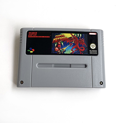 Super Metroid cart EUR