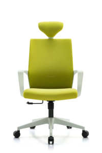 Silla de Oficina Ergonómica de Alta Calidad con Reposacabezas, Silla de Oficina Giratoria Ejecutiva Moderna de Malla y Tela, Juego de Sillas de Oficina - Product Image 4