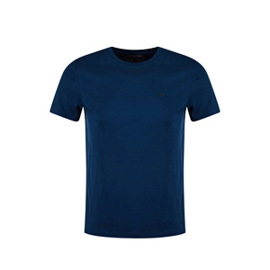 T-shirt personnalisé OEM en coton tricoté, col rond, manches courtes, coupe classique, unisexe, écologique, anti-rétrécissement, respirant - Product Image 3