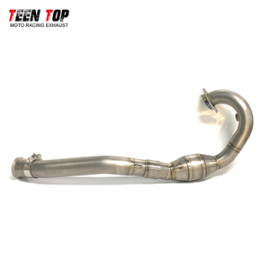 TEENTOP-Collecteur d'Échappement Moto 4 Temps pour <span class=keywords><strong>KTM</strong></span> <span class=keywords><strong>690</strong></span> SMC <span class=keywords><strong>R</strong></span>/<span class=keywords><strong>690</strong></span> Enduro <span class=keywords><strong>R</strong></span> Titanium Supermoto Pipe <span class=keywords><strong>2019</strong></span>-2024 - Product Image 3