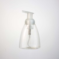 Bouteille en plastique PET de 250 ml avec pompe à mousse, impression sérigraphique pour shampoing, gel douche, savon liquide, emballage cosmétique - Marque HENGYI, modèle F-10