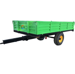 Remolque Agrícola para Tractor, Remolque Agrícola con <span class=keywords><strong>Eje</strong></span> Único, Alto Nivel <span class=keywords><strong>de</strong></span> Seguridad, Capacidad <span class=keywords><strong>de</strong></span> Carga <span class=keywords><strong>de</strong></span> 500-1000 kg - Product Image 2