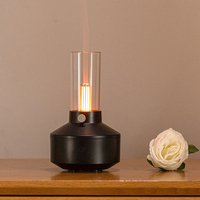 Appareil ménager Portable USB classique veilleuse brume fraîche humidificateur à ultrasons diffuseur 150ml lumière chaude rétro lampe arôme