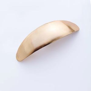 Vente en gros de pinces à <span class=keywords><strong>cheveux</strong></span> classiques pour femmes, grandes, ovales, courbes, dorées, en métal, barrettes françaises vierges pour <span class=keywords><strong>cheveux</strong></span> épais - Product Image 3