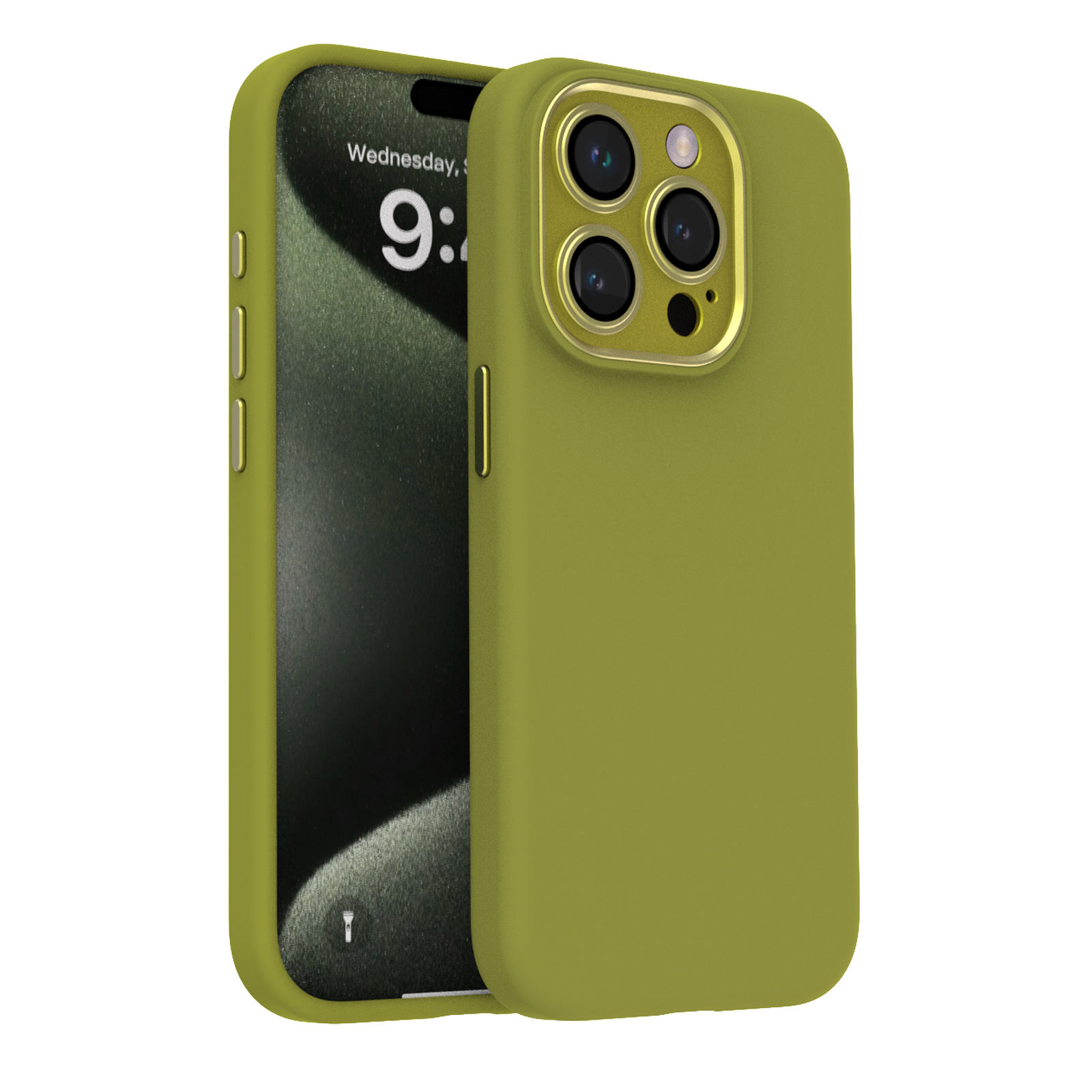 สีเขียว