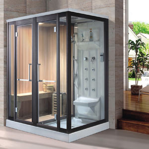 Sauna and <strong>Steam</strong> Combined Room/ Wooden Sauna <strong>Steam</strong> Room/ <strong>Mini</strong> <strong>Steam</strong> Sauna Room - Product Image 5