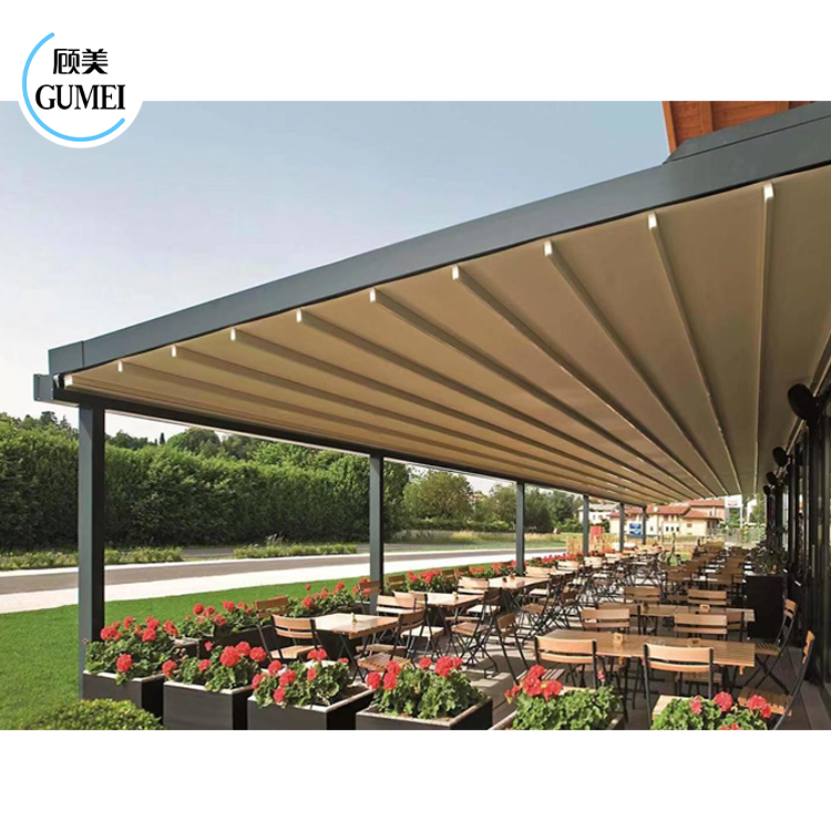 Factory Price Waterproof Comfortable Retractable Roof