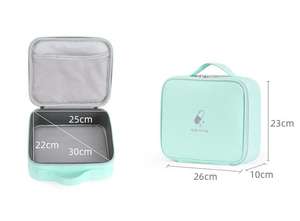 Sac médical Oxford étanche de grande capacité Organisateur de trousse de premiers soins portable avec poches pour la maison en plein air - Product Image 2