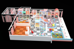 Hot Selling Customized Design <b>Large</b> Size Ball Pit <b>Slides</b> Plastic Equipment Commercial Indoor Kids Playground - Product Image 4