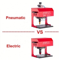 Machine de gravure CNC électrique pneumatique 200*130MM avec contrôleur à écran tactile, moteur 200W 220V, noyau de moteur métallique