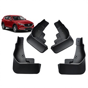 Pour Mazda CX 5 2017 2021 2023 Garde-boue en plastique noir Déflecteurs de voiture Bavettes anti-boue - Product Image 5