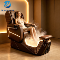 Chaise de pédicure électrique multifonctionnelle, spa pour les pieds, chaises de manucure et de pédicure avec massage, chaises de pédicure modernes de luxe à vendre