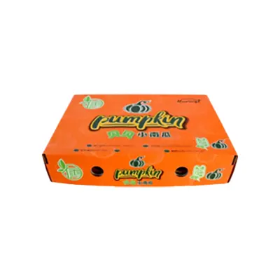 Manufacturer Luxury Custom Logo Printed Vegetable Pumpkin Packaging Carton Cardboard Cherry Tomato Banana Orange