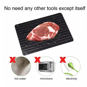 Planche de décongélation rapide pour aliments congelés, viande, fruits – Plateau de décongélation rapide – Gadgets de cuisine - Product Image 4