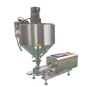 เครื่องบรรจุของเหลวครีมเนยถั่วลิสงแข็งแบบปั๊มหมุนกึ่งอัตโนมัติ - Product Image 6