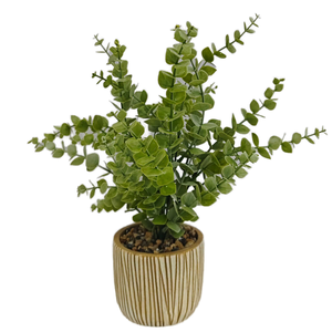 Petits bouquets faits à la main de feuilles d'<span class=keywords><strong>eucalyptus</strong></span> douces, 30 cm, fleurs artificielles décoratives modernes pour la maison, mariage, Noël, remise de diplôme - Product Image 6