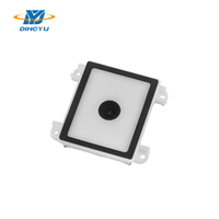 EM5750S Scanner de code QR à montage fixe 2D Interface Ethernet Imageur de passe vert Mode de lecture Contrôle d'accès Affichage LCD de codes à barres automatiques