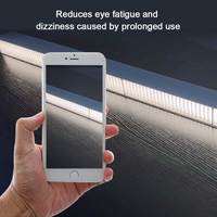 Diffuseur en aluminium, éclairage linéaire LED suspendu avec protection anti-éblouissement IP44