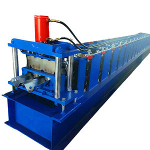 राजमार्ग रक्षक रेल दो लहर या डब्ल्यू बीम स्टेनलेस स्टील निर्माण कोल्ड रोल्ड बनाने वाली मशीन - Product Image 3