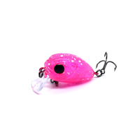AOCLU appât dur 30mm 3.9g Mini appât flottant leurre de pêche balles mobiles pour la pêche en eau douce