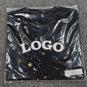 T-shirt style hip-hop en molleton français 100 % coton, coupe ample, avec logo imprimé en relief, manches courtes, en stock, livraison directe - Product Image 6