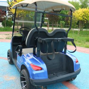 JG 2025 Color Negro Mate 48V Batería de Litio Operado <span class=keywords><strong>Panel</strong></span> Solar 2 Plazas Carro de Golf Eléctrico todoterreno - Product Image 5