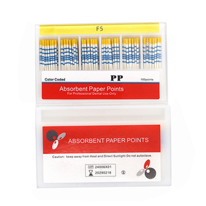 Sıcak Satış Manuel <span class=keywords><strong>Gutta</strong></span> Perka Uçları F1/F2/F3/F4/F5 Emici Saf Pamuklu Kağıt Uçlar - Product Image 5