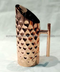 ขวดน้ำบริสุทธิ์ทำจากทองแดง100% พร้อมดีไซน์ทันสมัยเหมาะสำหรับตกแต่งบ้านและเครื่องครัวและให้ความชุ่มชื้นอย่างมีสไตล์ - Product Image 4