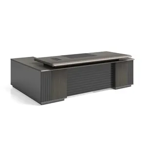 Aluminium Alloy Welt Luxury Design Executive Office Desk Melamine Computer Game Desk Table for Sale Wholesale Price