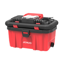 10L 100/200W 18V DC Sec et Humide Aspirateur Sans Fil 2000mA pour La Voiture À La Maison et Utilisation Commerciale Rechargeable Nettoyage Machine JN-706