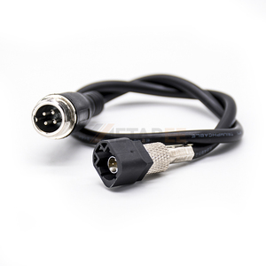 Câble adaptateur GX12 4 broches vers HSD FAKRA Z Code, faisceau <span class=keywords><strong>de</strong></span> données vidéo LVDS avec alimentation allume-cigare pour caméra automobile - Product Image 5