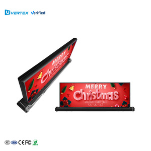 Pantalla LED para Techo de Coche, Impermeable, para Publicidad Exterior, GPS, 4G, Wifi, P2.5, para Taxi, Publicidad Efectiva - Product Image 1