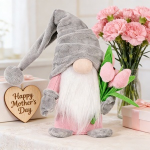 Nueva Colección Primavera 2026, Adornos de Tulipanes con Gnomos de Peluche, Decoración para el Hogar para Adultos, Gran Venta - Product Image 2