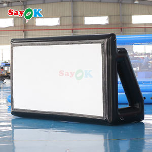 Sayok, pantallas de proyector inflables personalizadas de 16 pies, pantalla de TV inflable para exteriores, pantalla de aire inflable, cine de proyección - Product Image 4
