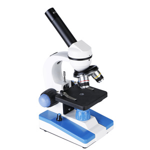XSP-116RT Monocular Biological Microscope 8 LED Dual Light Source Manual Focus For Scientific Experiments And Biological - Product Image 1