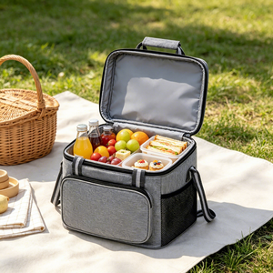 Sac isotherme promotionnel en tissu Oxford, sac isotherme pour gâteaux, sacs isothermes pour aliments à emporter, sac de voyage isotherme, sac isotherme - Product Image 1
