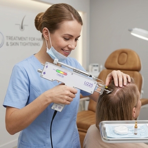 Mesogun U225 Motorizado, Dispositivo Profesional de Mesoterapia para Eliminar Estrías, Anticelulitis y Regeneración Capilar - Product Image 4