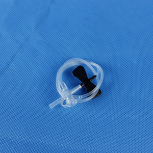 Equipo Médico Desechable y Estéril para Extracción de Sangre por Vía Venosa, con Aguja de Mariposa, Ecológico, con Certificación CE, de Plástico, para Uso Veterinario - Product Image 4