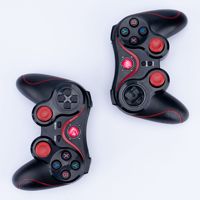 Manette de jeu sans fil X3 avec support pour téléphone portable et PC, compatible Android/iOS