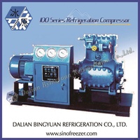 Compresseur industriel à vis d'ammoniac de Dalian pour usine de glace