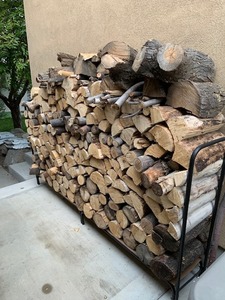 Porta Legna da Esterno Resistente 8FT con Attrezzi <span class=keywords><strong>per</strong></span> Caminetto, Accessori <span class=keywords><strong>per</strong></span> Conservazione Legna <span class=keywords><strong>per</strong></span> Set Caminetto Domestico - Product Image 5